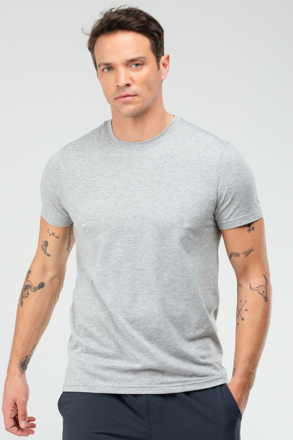 Men's Gray Regular Fit T-Shirt Kifalo 1708