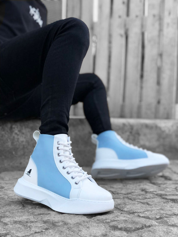 Men's Boots Baby Blue KF0256