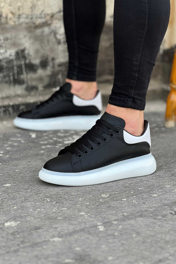 Black White Men's Casual Shoes