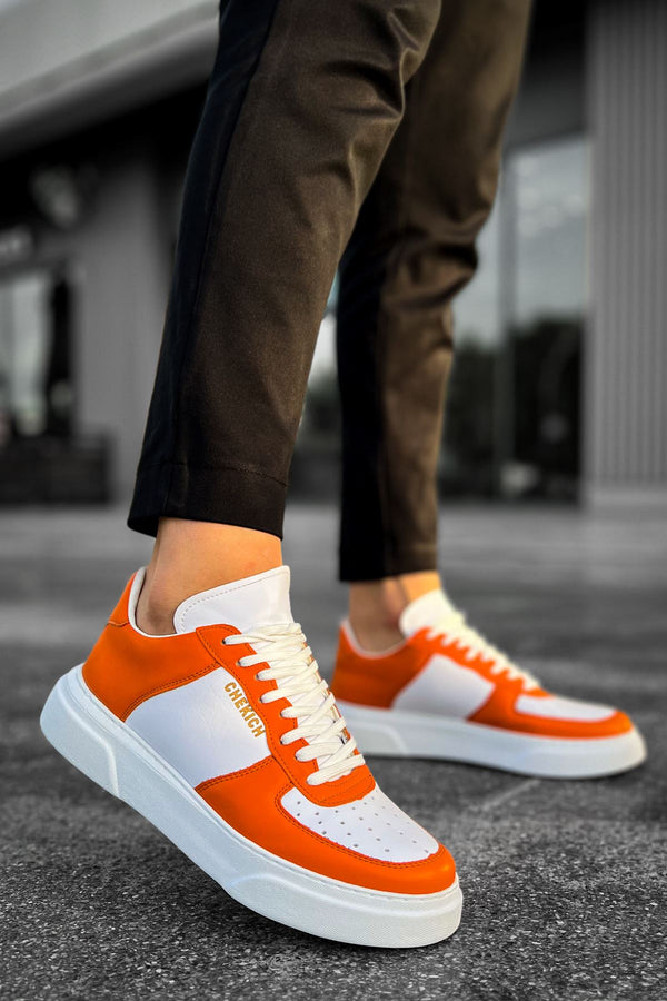 Men's Sneakers & Sports Shoes Orange KF087