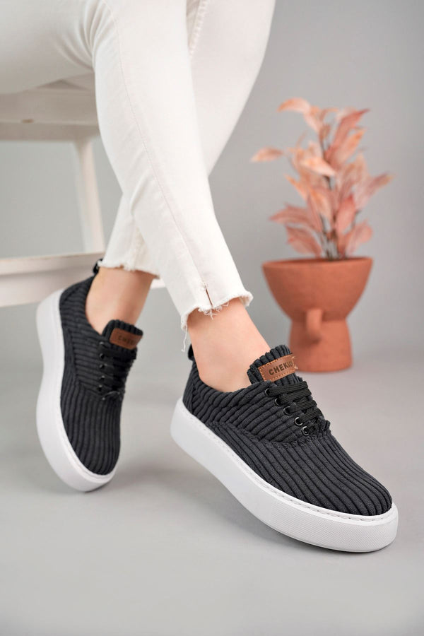 Women's Casual Daily Shoes Black KF173