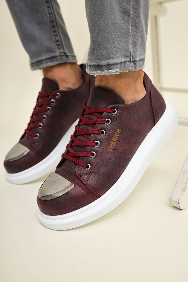 Men's Sneakers & Sports Shoes Burgundy KF175