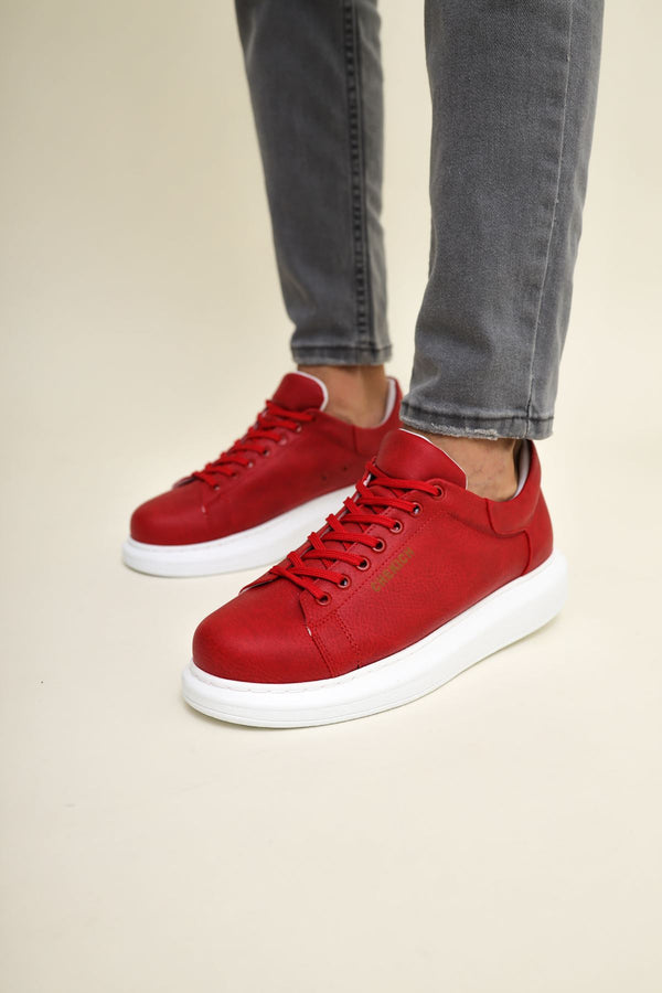 Men's Sneakers & Sports Shoes Red KF257