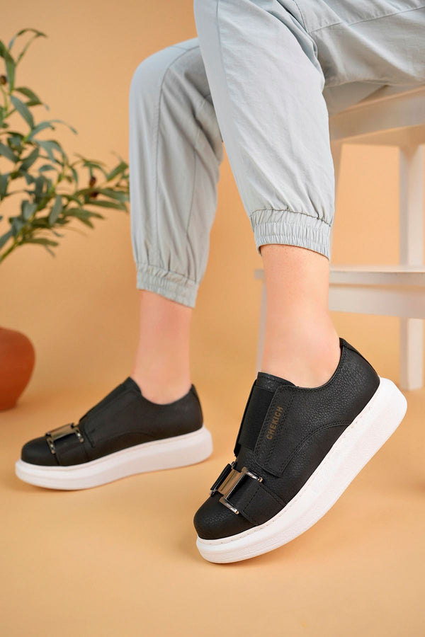 Women's Casual Daily Shoes Black KF297