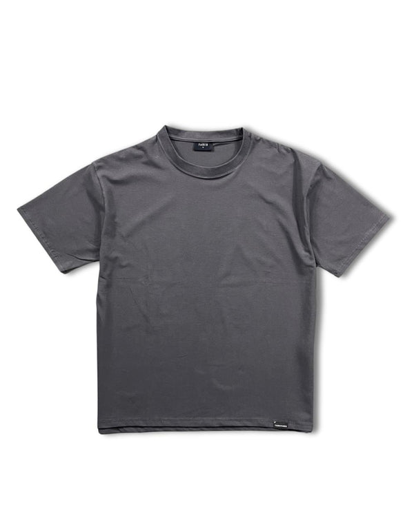 Gray Basic Oversize Men's T-Shirt