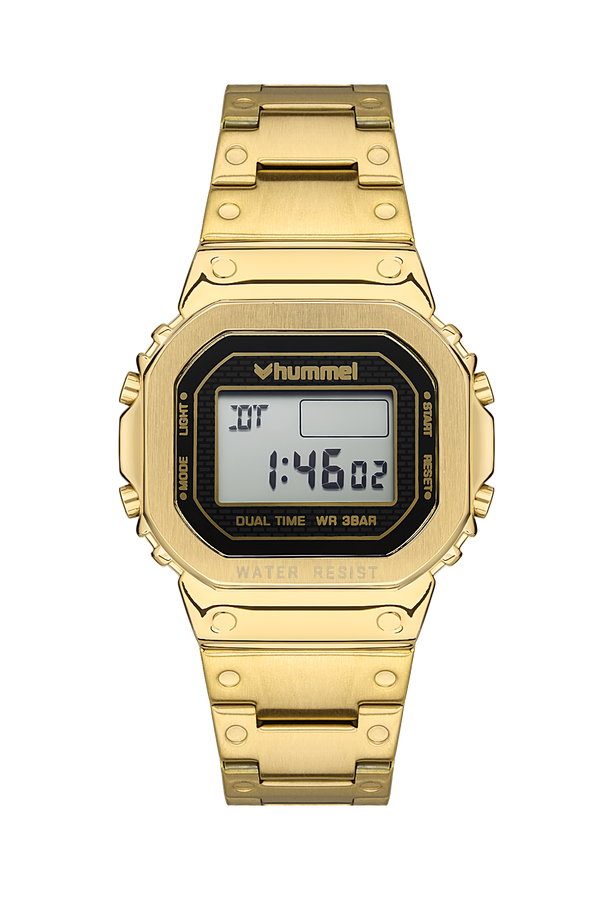 Hummel Men Women Sport Wrist Watch Gold Hm-2003Md-5