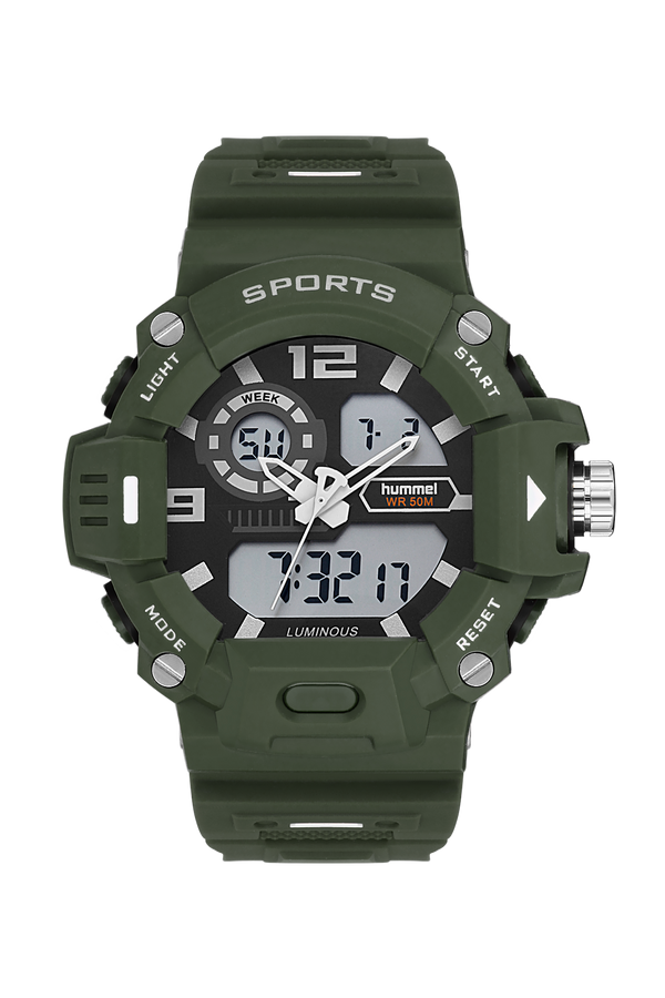 Hummel Men's Sports Wristwatch Khaki Hm-1016Md-3