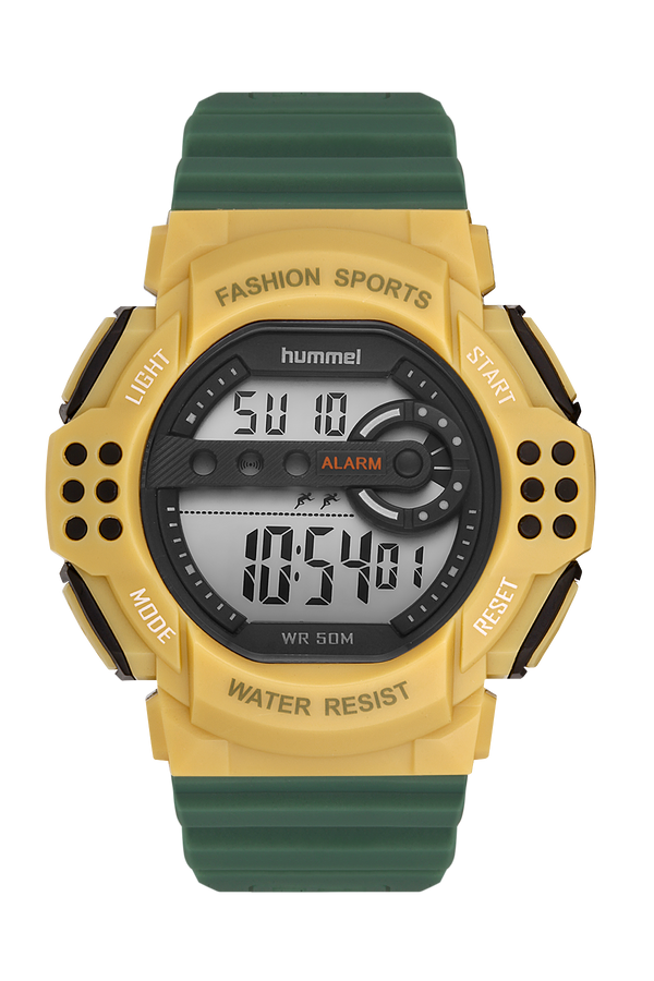 Hummel Men's Sports Wristwatch Yellow Green Hm-1012Md-8