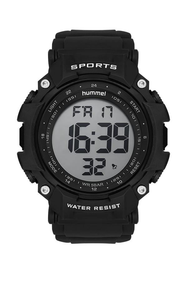 Hummel Men's Sports Wristwatch Black Hm-1013Md-1