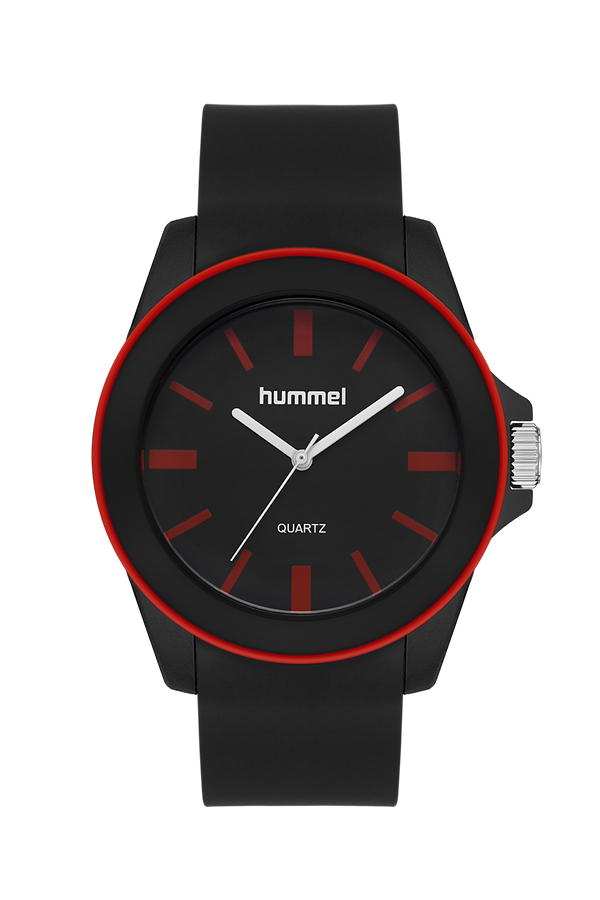 Hummel Men's Sports Wristwatch Black Red Hm-1004Ma-3