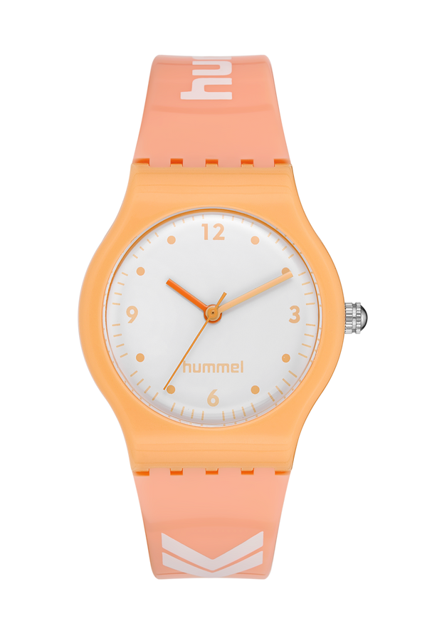 Hummel Girls Boys Wristwatch Orange Hm-1006La-4