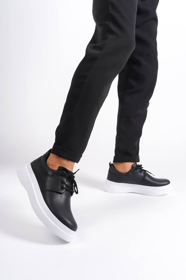 Men's Casual Black Shoes Kb-X3