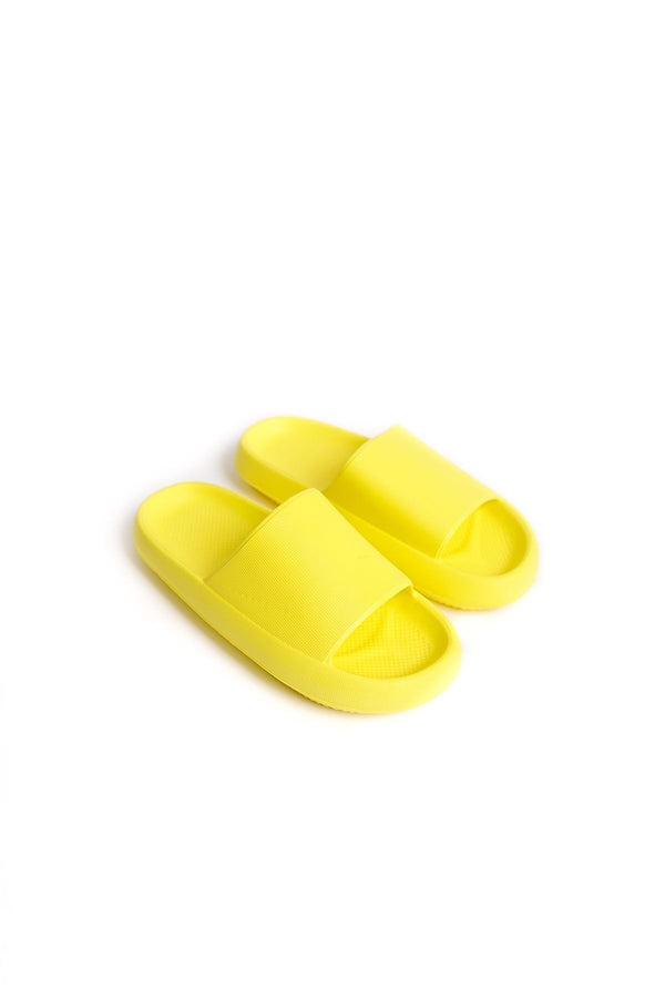 Polyurethane Women's Slippers Yellow