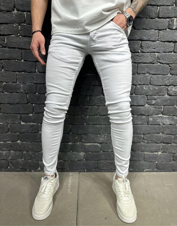 Premium Slim Fit ice Blue Men's Jeans