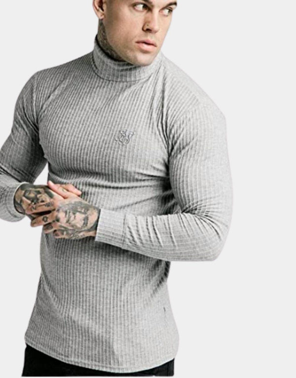 Kifalo Fisherman Knit Jumper - Ocean Breeze Gray