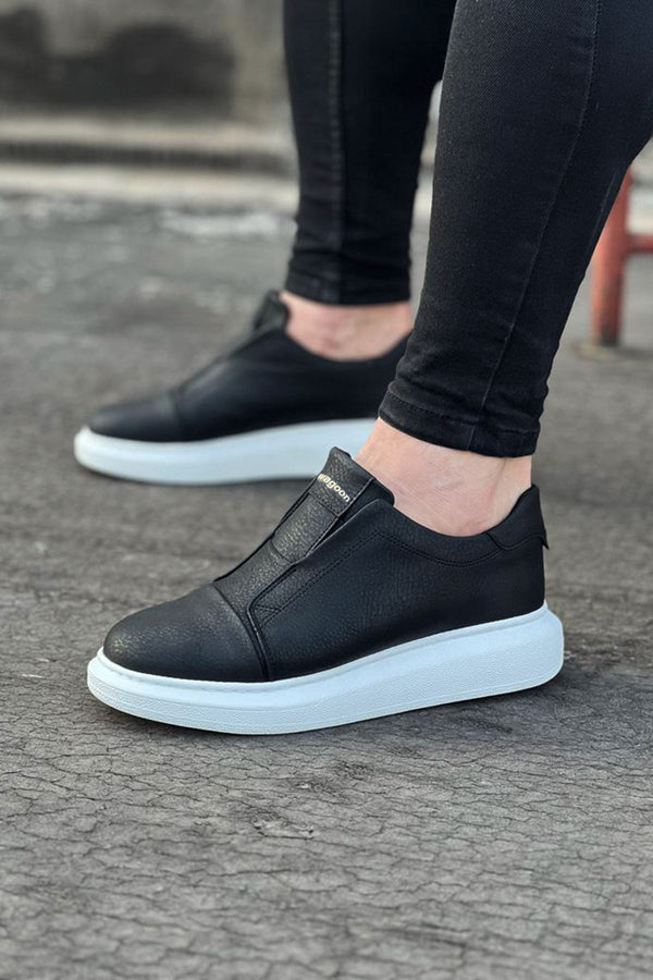 Wg023 Black Daily Casual Men's Shoes